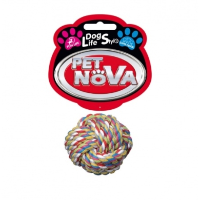 Pet Nova rope ball 6cm